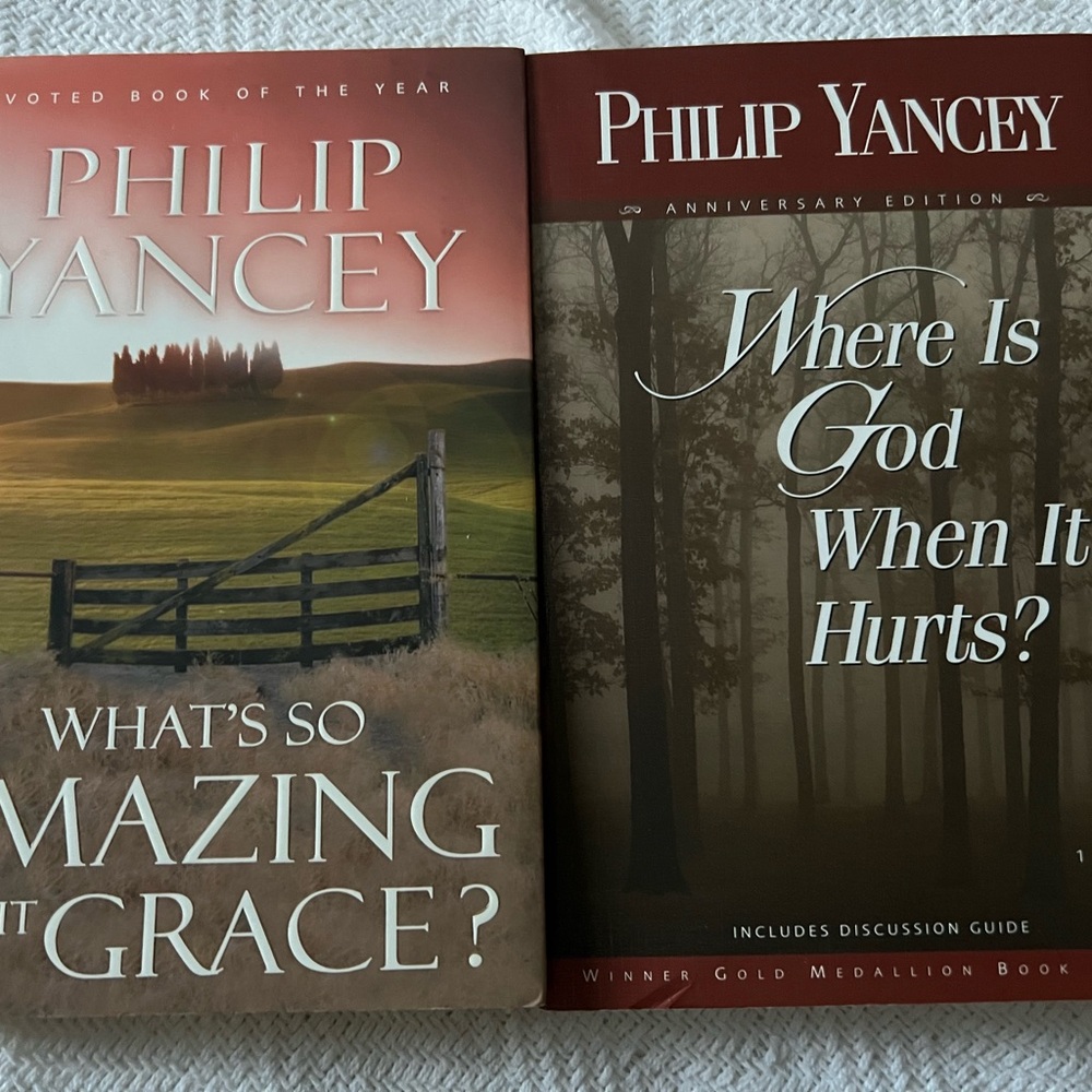 Book Set - What's So Amazing About Grace? & Where Is God When It Hurts?